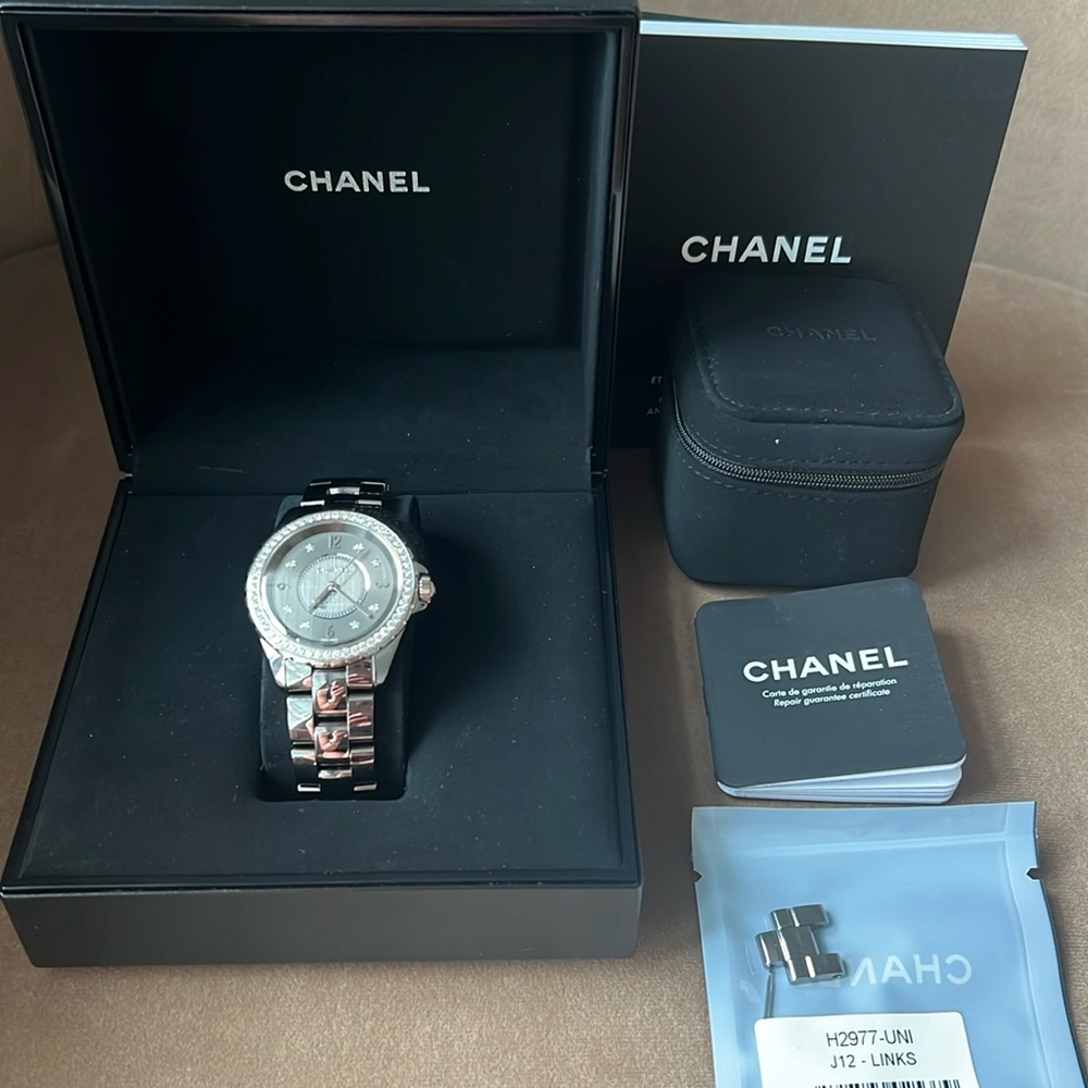Chanel J12 Chromatic 38mm Automatic w/ Diamond Markers and Bezel